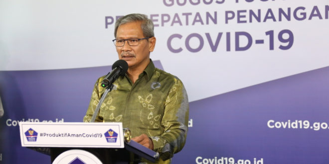 Yuri : Kasus Sembuh Covid-19 Lebih Banyak Dilaporkan Daerah