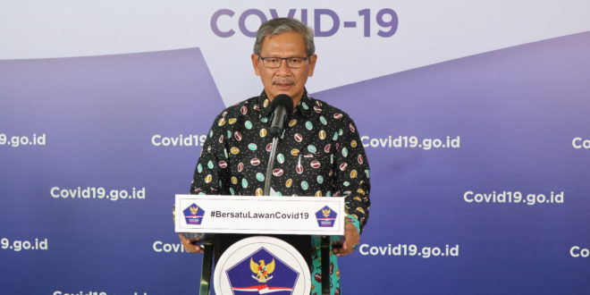 Yuri : Pasien Sembuh Covid-19 Cenderung Meningkat