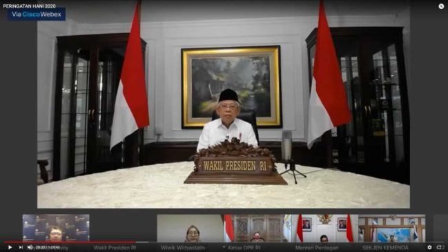 Wakil Presiden RI Pimpin Peringatan Hari Anti Narkotika Internasional Tahun 2020