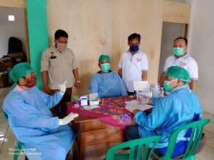 PPK Talang Ubi Lakukan Rapid Test Anggota PPDP Jelang Pemilu