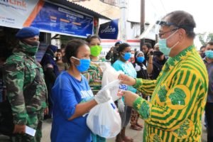 Bagikan Sembako Melalui Agen BRILink, Akhyar Beri Apresiasi BRI