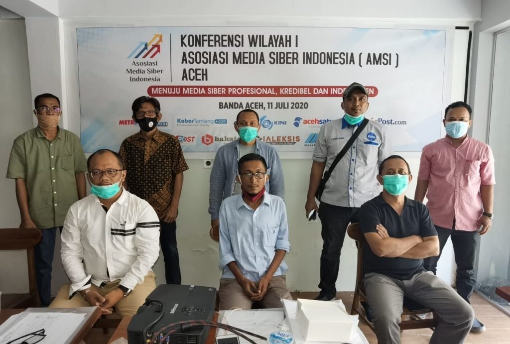 Pengurus AMSI Aceh Resmi Dibentuk, Maimun Saleh Pimpin Periode 2020-2023