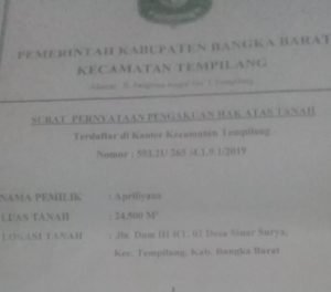 Mantan Pj Kades Sinar Surya Kembali Jalani Sidang