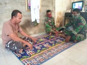 Begini Cerita Anggota Kodim Aceh Barat Jalani TMMD di Desa Lango