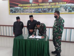 TMMD 108 Kodim 0105 Aceh Barat Resmi Ditutup, Warga Diminta Jaga Karya TNI