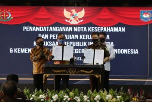 Kemendagri Perbaharui Perjanjian Kerja Sama dengan Kejaksaaan Agung di Bidang Pemanfaatan Data Kependudukan dalam Rangka Penegakan Hukum