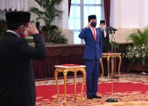 Presiden Jokowi Kukuhkan Anggota Paskibraka 2020