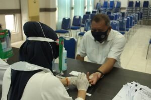 Minimalisir Penularan Covid-19, Dikbud Muba Rapid Test Seluruh Staf