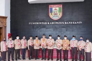 Bupati Banyuasin Terima Audensi Pengurus Kwarda Pramuka Sumsel