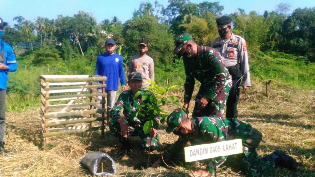 Kodim Lahat Siap Jadikan Kota Lahat Menjadi Ruang Terbuka Hijau