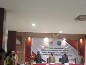 Bawaslu Bersama Pemda Raja Ampat, Gelar Sosialisasi dan Deklarasi Netralitas ASN