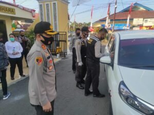 Kapolres Lahat Cek Protokol Kesehatan di Lingkungan Kerja Mapolres Lahat