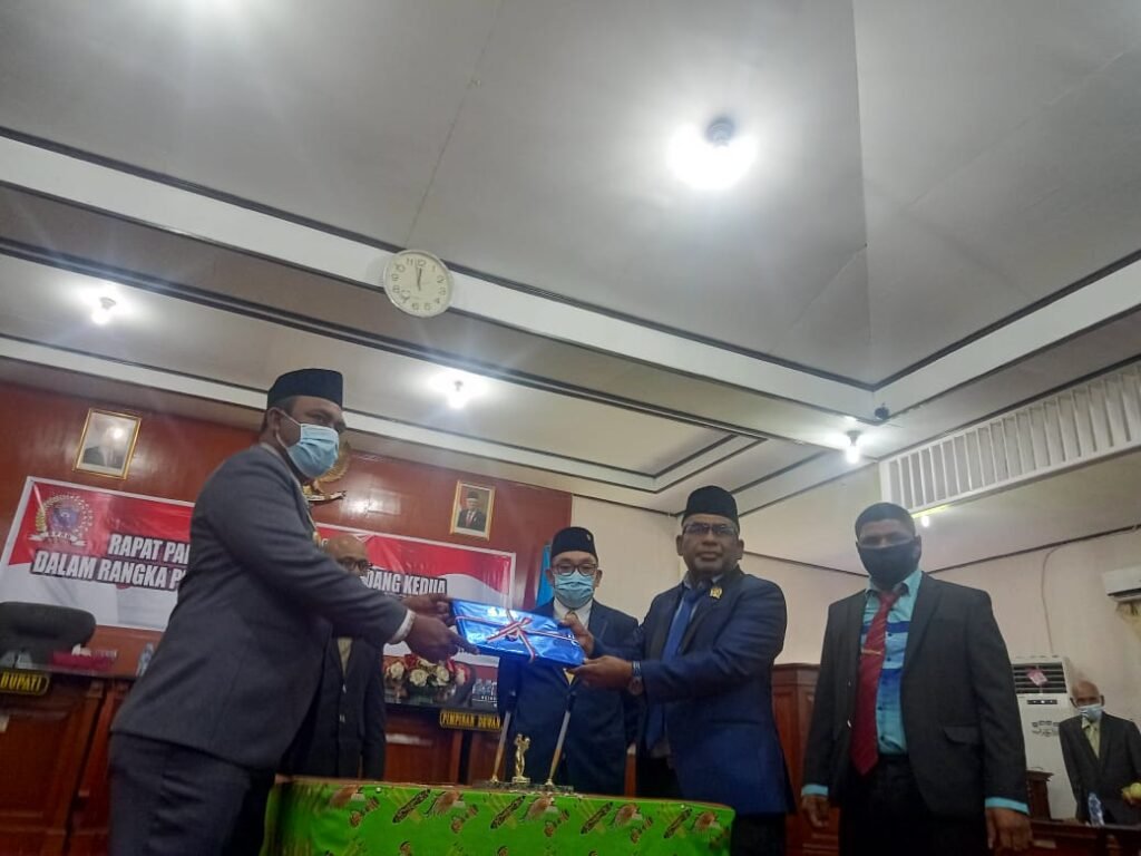 DPRD Raja Ampat Gelar Pembukaan Sidang Paripurna Pembahasan Raperda LKPD Hasil Audit BPK Tahun Anggaran 2019