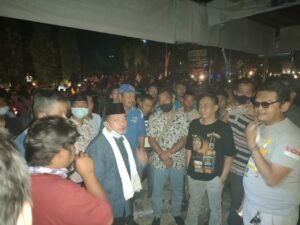 Bupati Merangin Tinjau Lokasi Kebakaran, Sampaikan Turut Prihatin