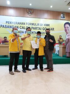 Golkar Resmi Dukung Heri Amalindo dan Soemarjono di Pilkada PALI