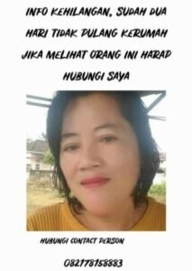 Warga Banyuasin Menghilang, Evi, Kembalilah…