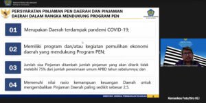 4 Syarat Pinjaman PEN bagi Daerah