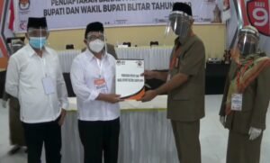 Pasangan RIDO Jilid II Diusung 6 Parpol Maju di Pilkada Kabupaten Blitar
