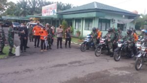 Tim Gabungan ‘Guyur’ Ribuan Liter Disinfektan