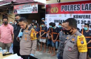 Kapolres Labuhanbatu Paparkan Kasus Dalam Operasi Kancil Toba 2020