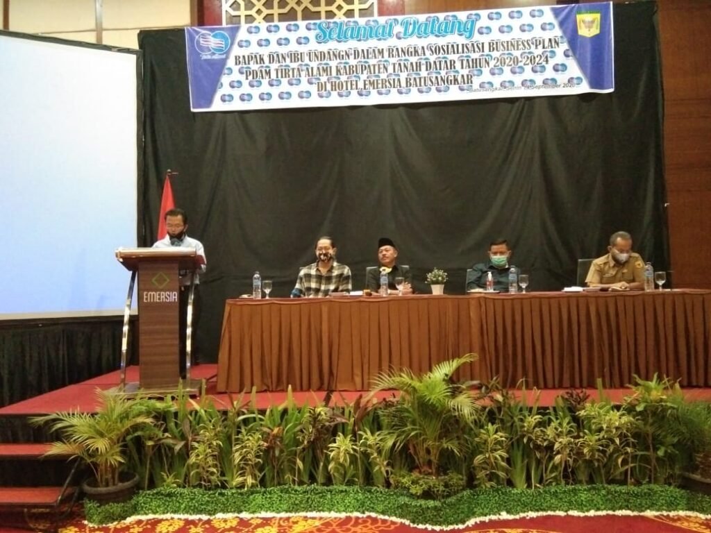 PDAM Tirta Alami Tanah Datar Sosialisasikan Business Plan