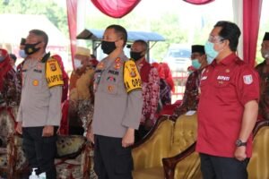 Kapolres Banyuasin Sambut Baik Hibah Tanah Warga Muara Sugihan