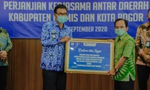 Pemkab Ciamis Jalin Kerjasama Antar Daerah dengan Pemkot Bogor