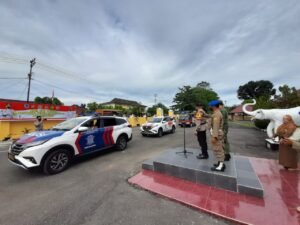 Wakapolres Lahat Pimpin Apel Operasi Yustisi Protokol Kesehatan Covid-19