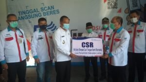 Putus Penyebaran Virus Covid-19, Bank Sumsel Babel Launching Aplikasi QRIS