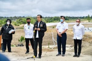 Presiden Jokowi Tinjau Kawasan Lumbung Pangan Baru di Sumatera Utara