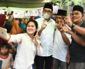 Lestarikan Kearifan Budaya Saat Kampanye, Panca-Ardani Ajak Warga Berpantun
