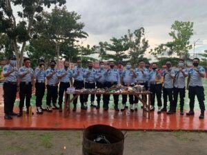 Lapas Kayuagung Musnahkan Barang Terlarang