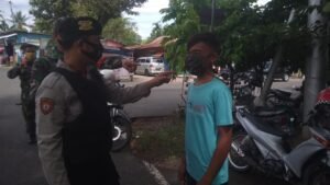 Tak Pakai Masker, Disanksi Hafalkan Pancasila