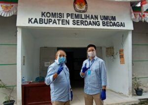 KPUD Sergai Nyatakan Berkas Paslon Beriman dan Trendi Lengkap