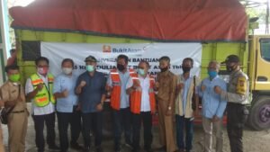 Peduli Korban Kebakaran, PT Bukit Asam Salurkan Paket Sembako