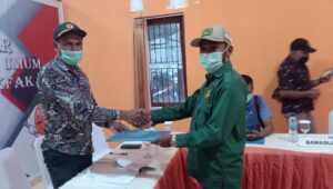 KPU Fakfak Tetapkan Zona Pemasangan APK Dua Paslon Dalam Pilkada 2020