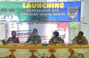 Pemkot Pagaralam Launching Penyaluran Bantuan Sosial Beras