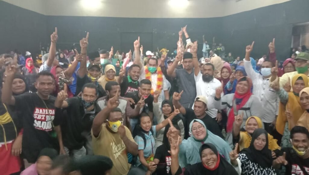 KKSBT Deklarasi Dukung Samaun Dahlan-Clifford H Ndandarmana