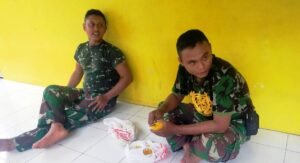 Mangga Pemberian Warga Perkuat Imun Anggota Satgas TMMD