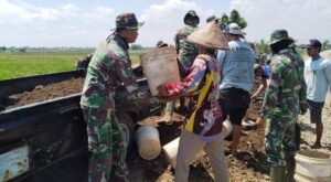 Kekompakan Satgas TMMD dan Warga Menjadi Kenangan di Desa Sendang Kulon