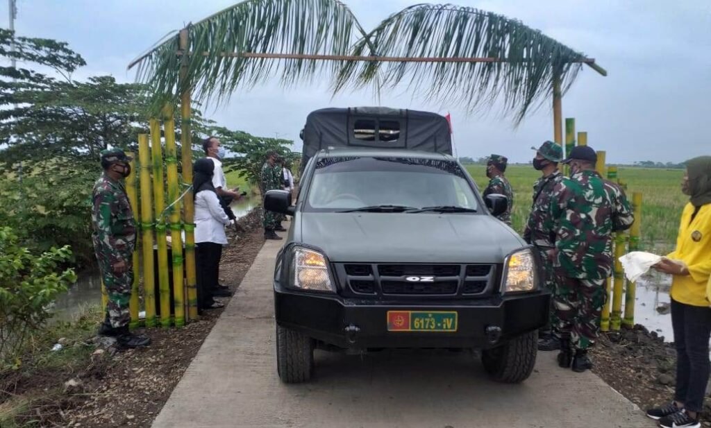Sendang Kulon Kembali Sepi, Satgas TMMD Kembali ke Induk Pasukan