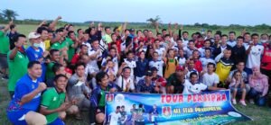 Kembali Merumput, Ridho Yahya Cetak Gol di Lapangan Tanjung Senai