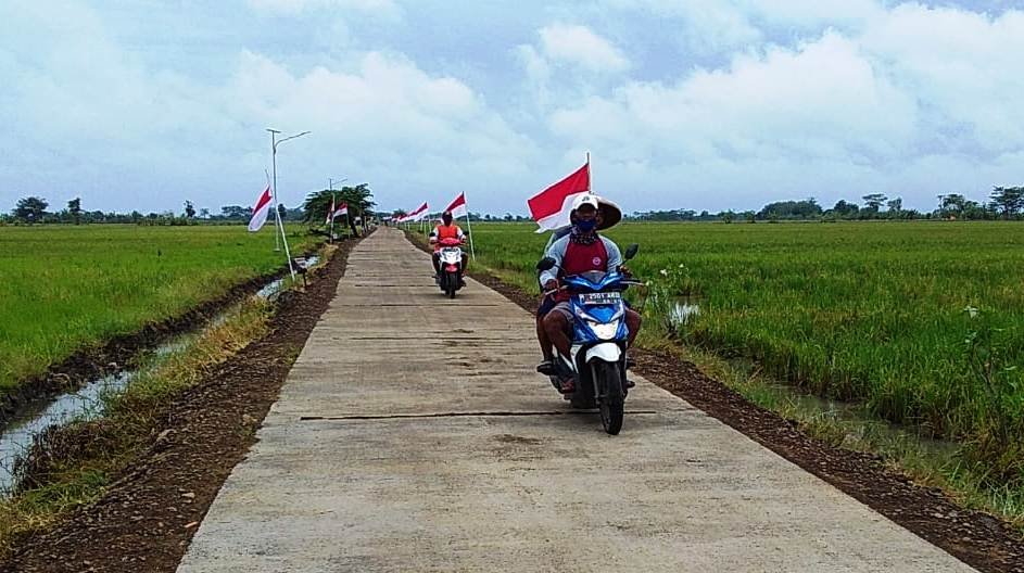 Nyamanya Jalan Hasil Karya TMMD Kodim Kendal