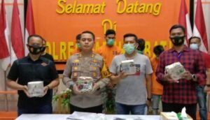 Empat Kurir Narkoba Diringkus, 4,2 Kilogram Sabu Diamankan