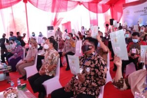 Pemko Medan Terima 17 Sertifikat Aset Tanah