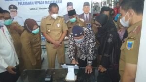 Bupati Lahat Hadiri Launching Aplikasi Tapping Box Target Tingkatkan PAD 2021
