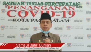 Fantastis, Bertambah 13 Kasus Positif Covid-19 di Pagar Alam