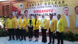 56 Tahun Telah Melewati Berbagai Situasi Politik, Golkar Pertahankan Kemenangan di Sumsel