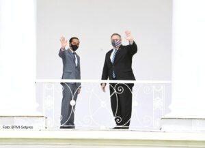 Presiden Terima Kunjungan Menlu AS Mike Pompeo di Istana Bogor