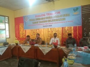 Dinsos Tanah Datar Gelar Dialog Tematik Keserasian Sosial di Nagari Tanjung